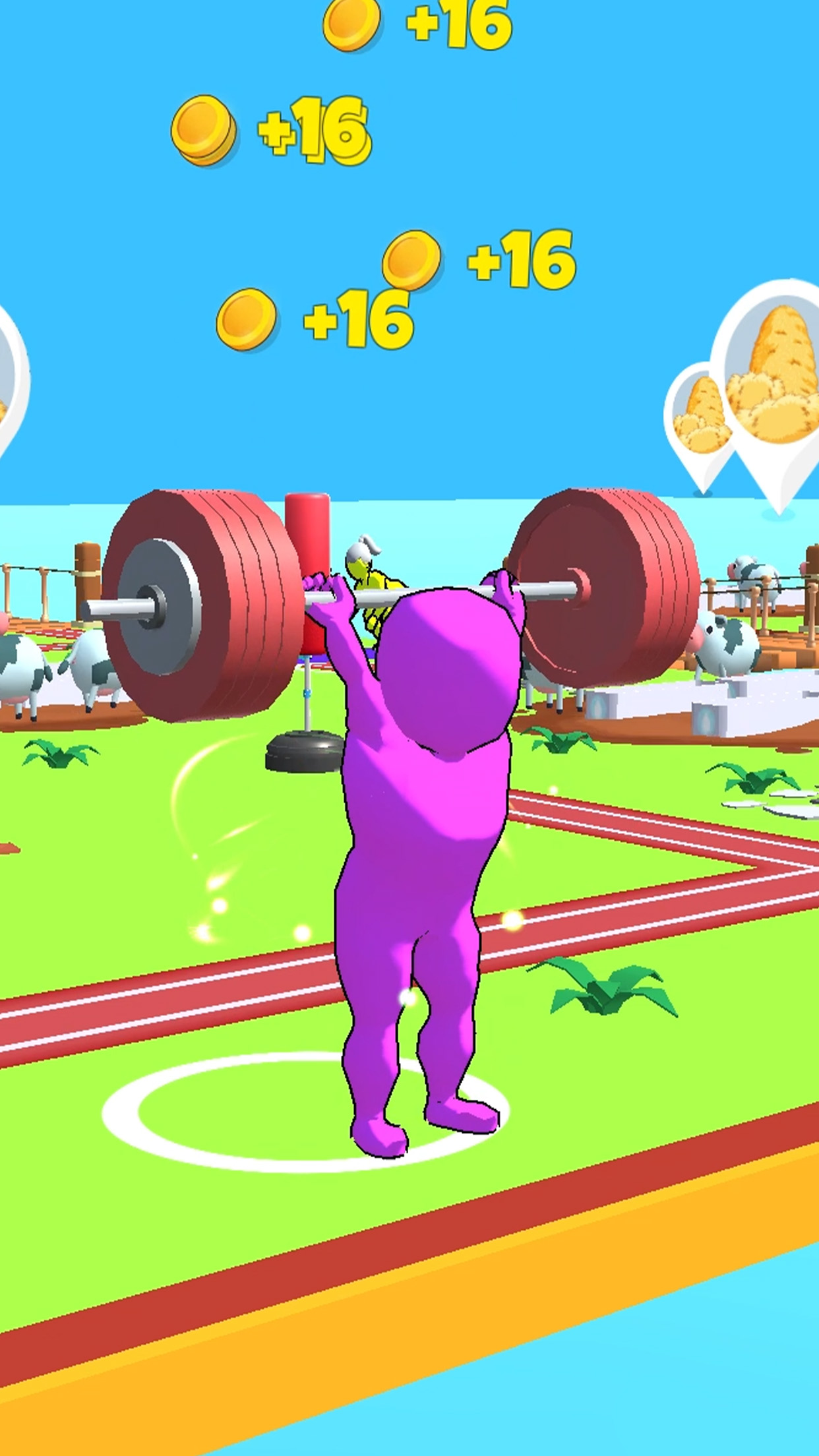 اسکرین شات 2 بازی Muscle Land - Lifting Weight