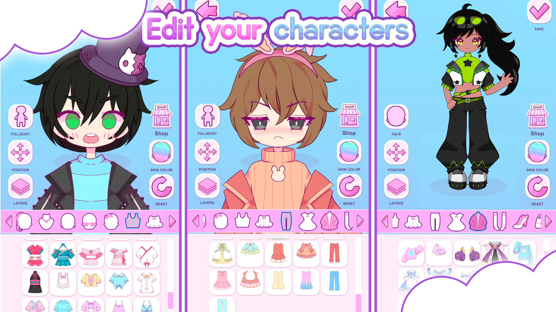 اسکرین شات 3 بازی Adorable Closet