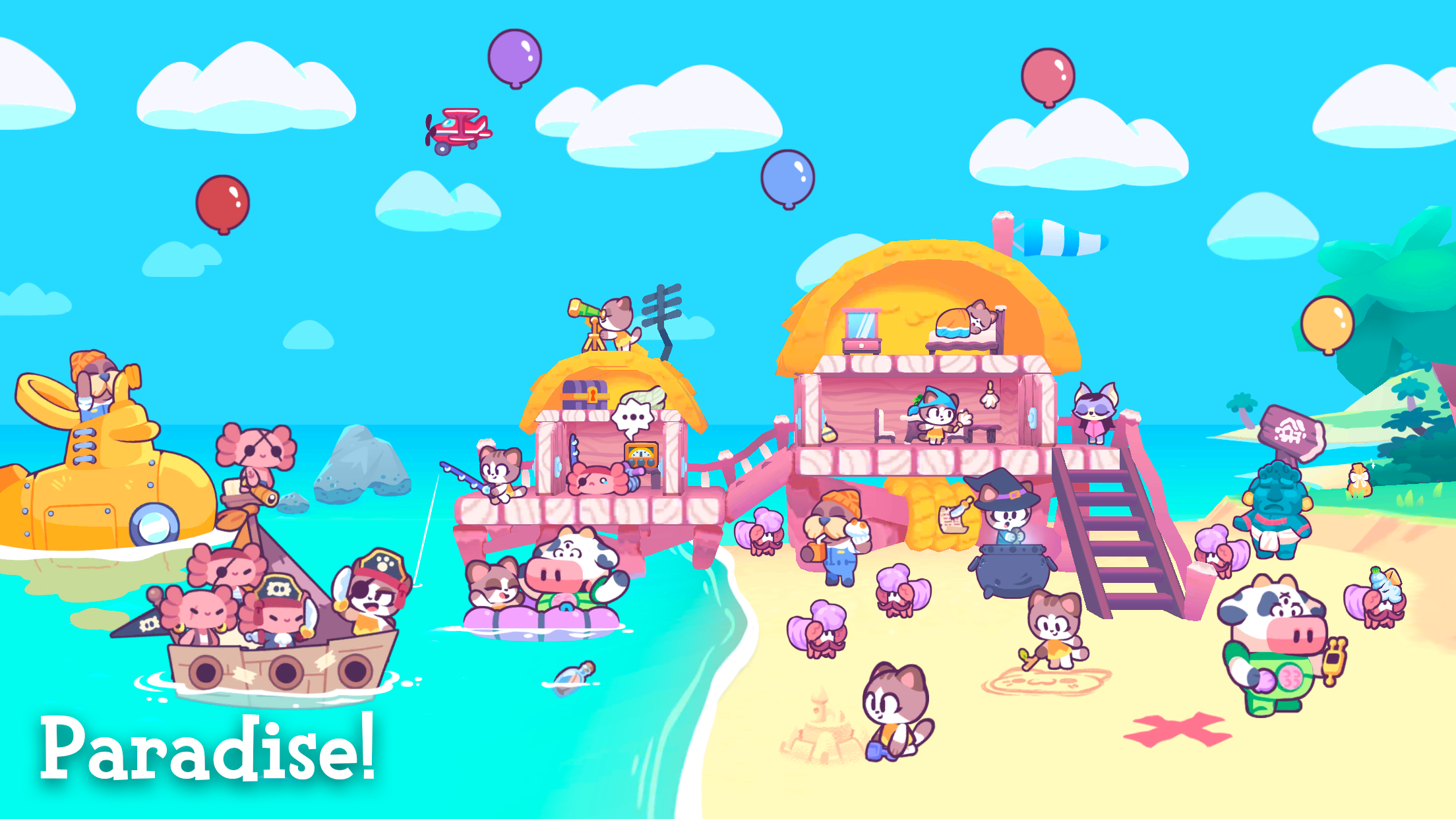 اسکرین شات 1 بازی Kiki's Vacation