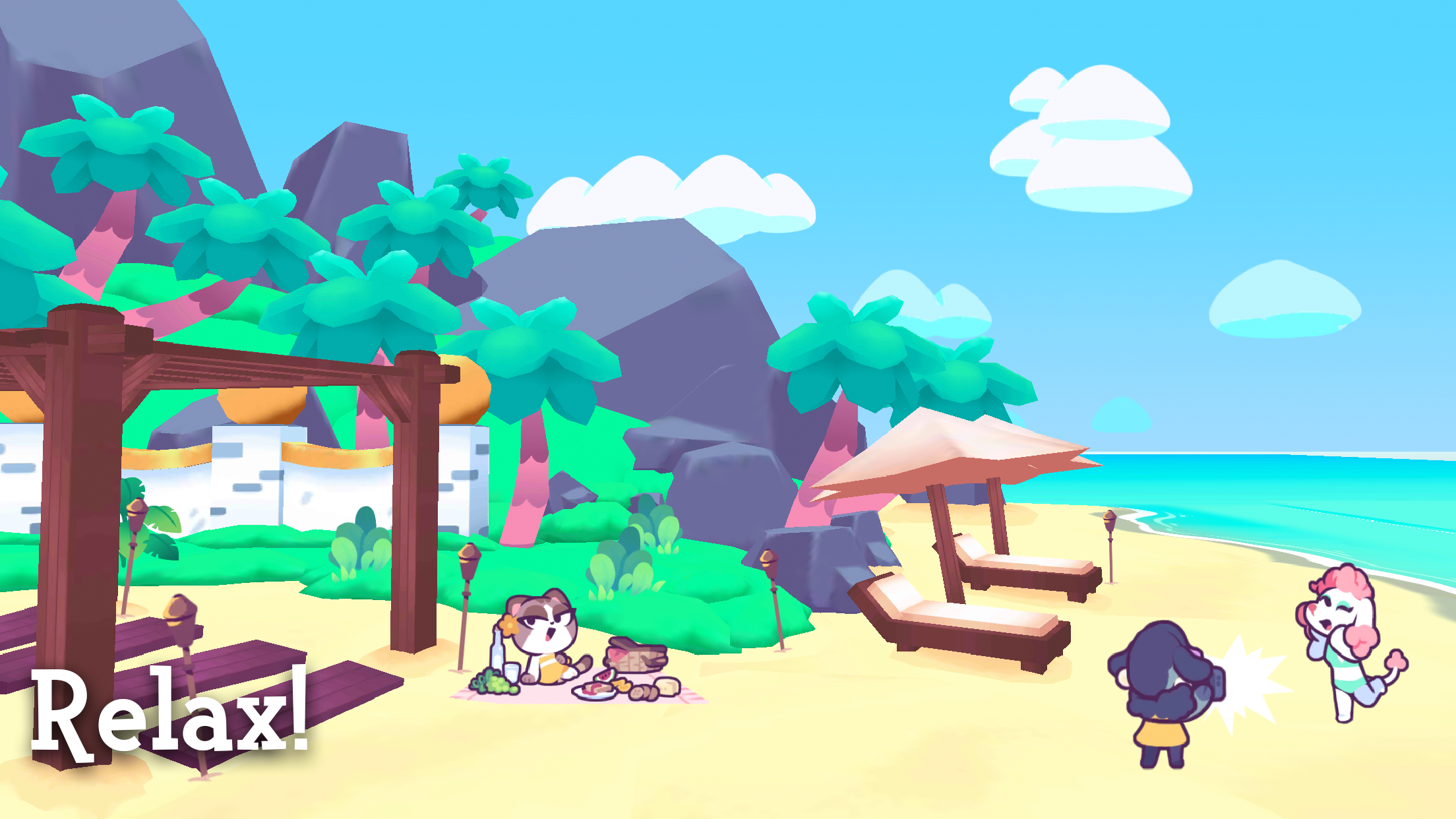 اسکرین شات 2 بازی Kiki's Vacation