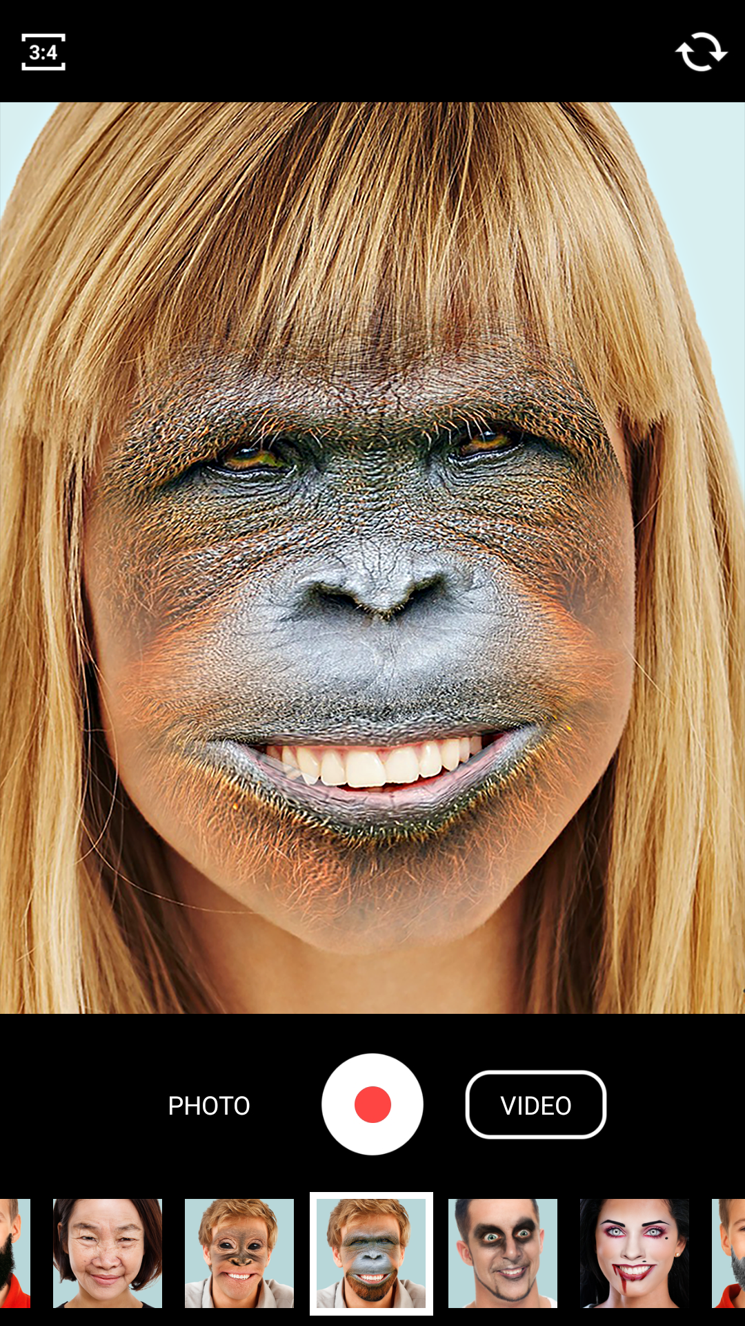 اسکرین شات 4 برنامه Face Swap
