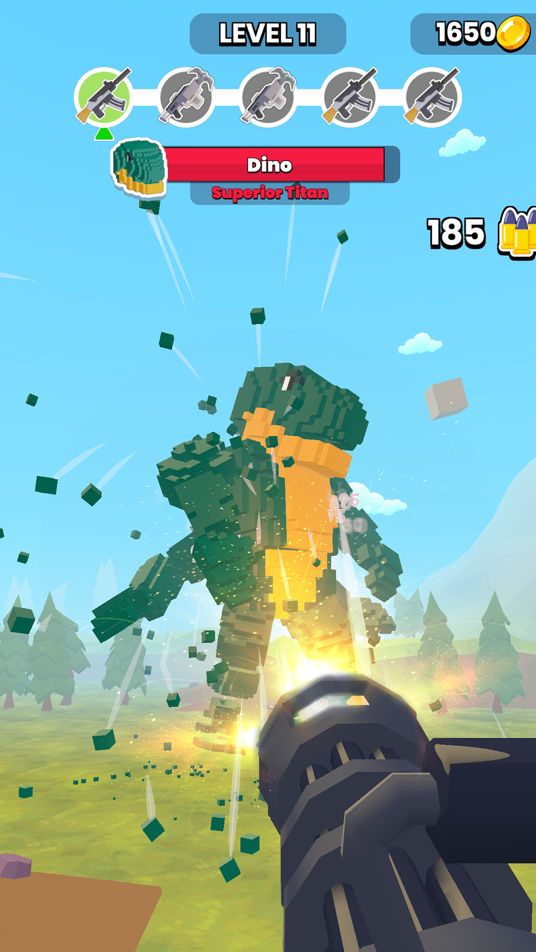اسکرین شات 3 برنامه Tangle the Giant Launcher