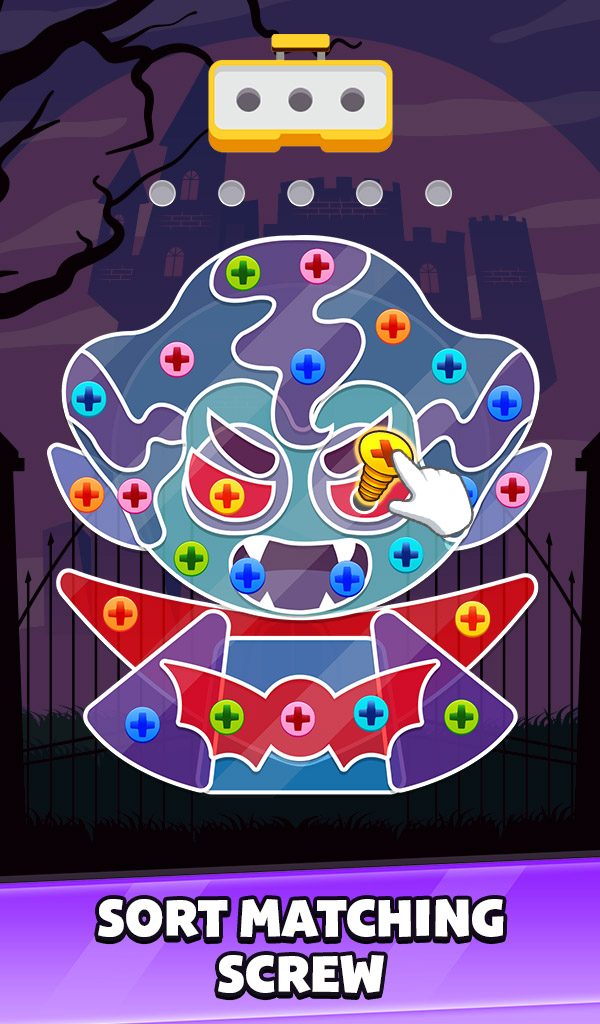 اسکرین شات 1 بازی Bolt Screw: Nuts Jam Puzzle