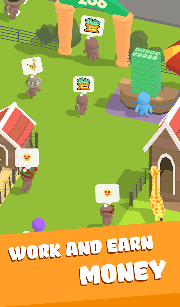 اسکرین شات 4 بازی My Mini Zoo: Animal Tycoon