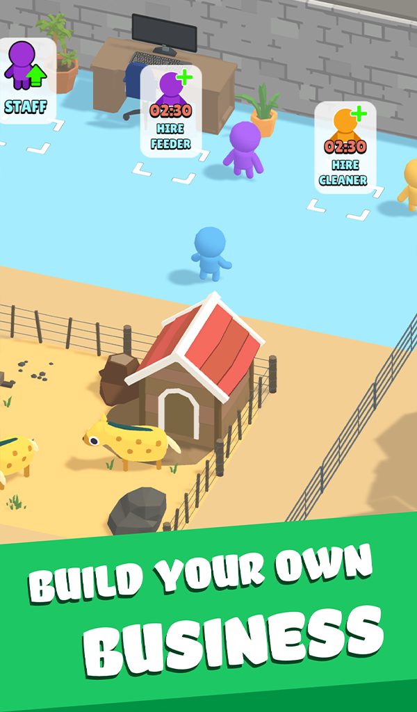 اسکرین شات 2 بازی My Mini Zoo: Animal Tycoon