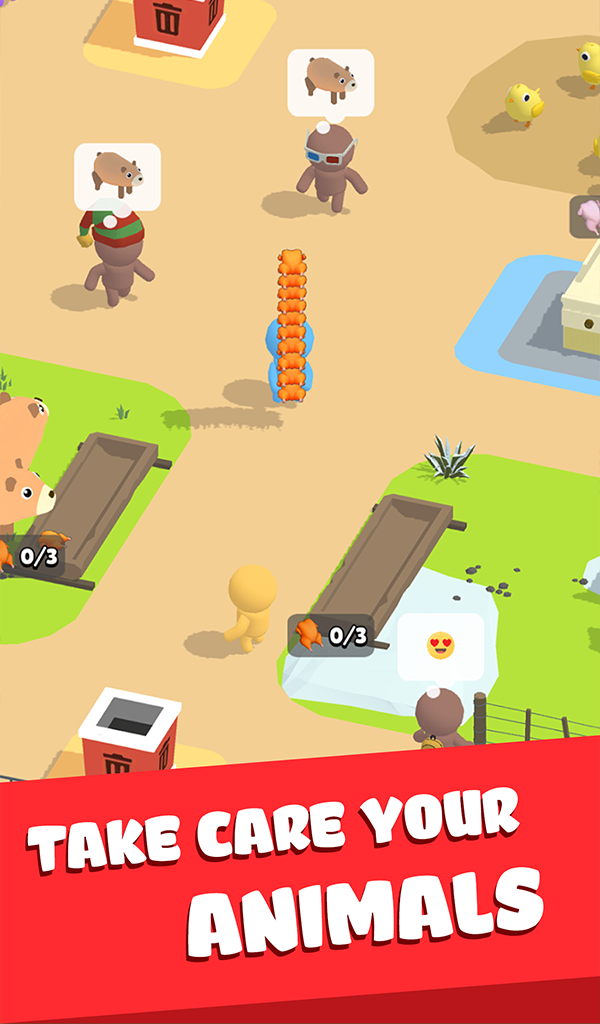 اسکرین شات 3 بازی My Mini Zoo: Animal Tycoon