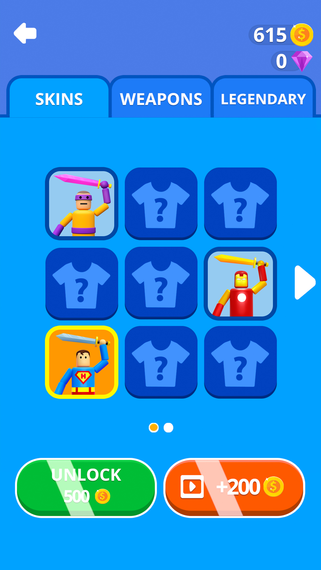 اسکرین شات 6 بازی Ragdoll ninja: Imposter hero