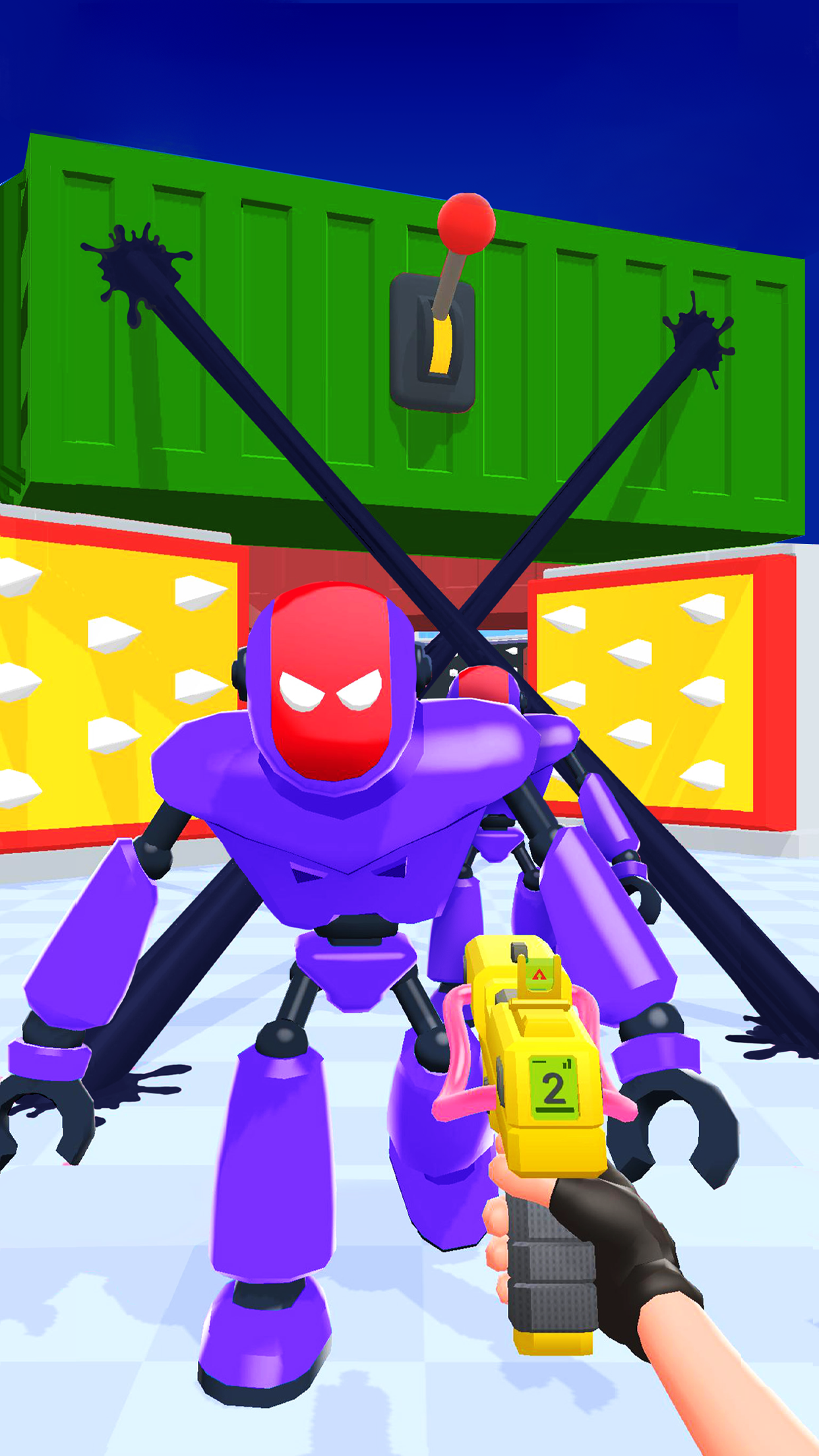 اسکرین شات 3 بازی Tear Them All: Robot fighting