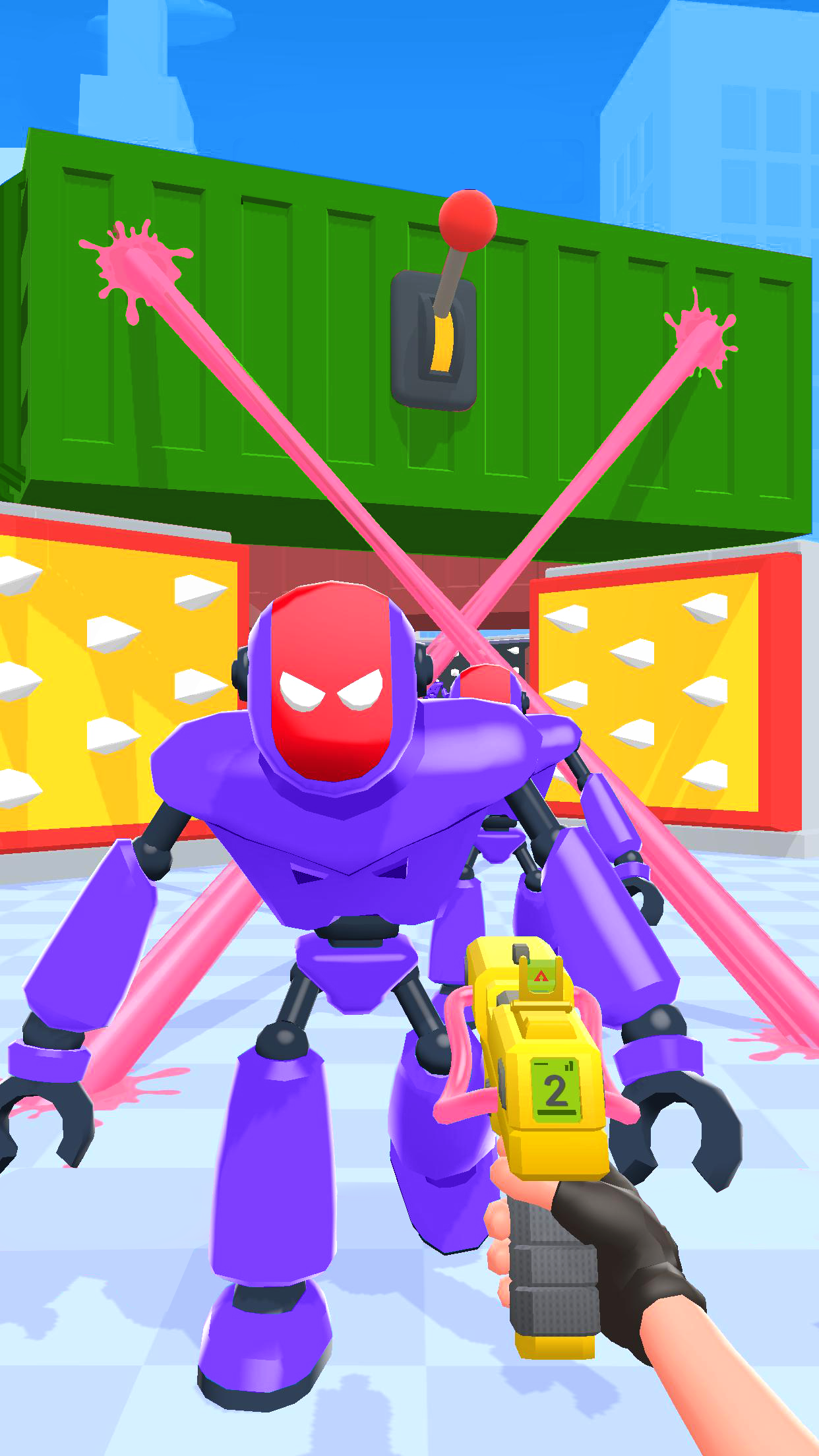 اسکرین شات 3 بازی Tear Them All: Robot fighting