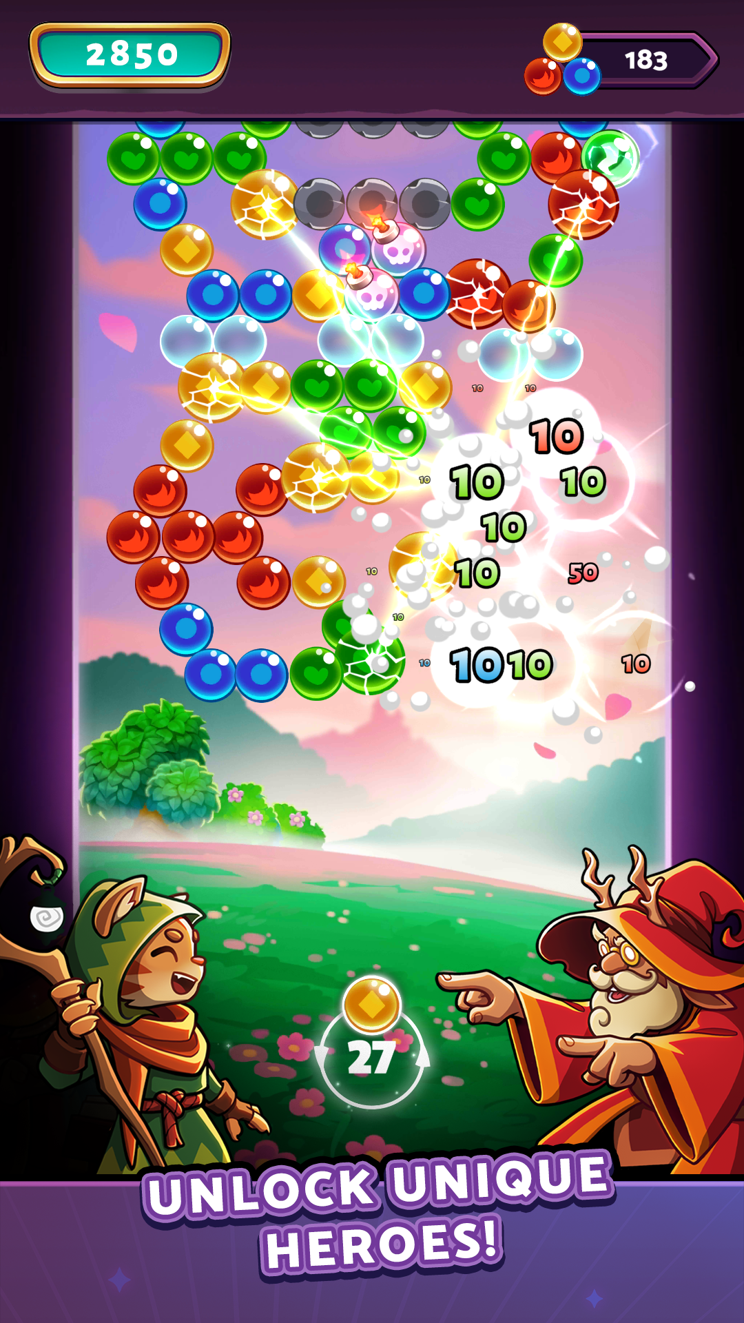 اسکرین شات 5 بازی Bubble Heroes