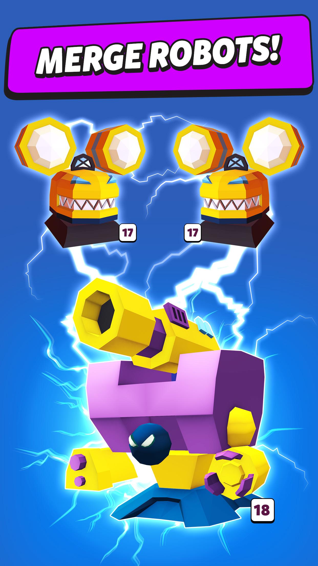 اسکرین شات 2 بازی Merge Tower Bots