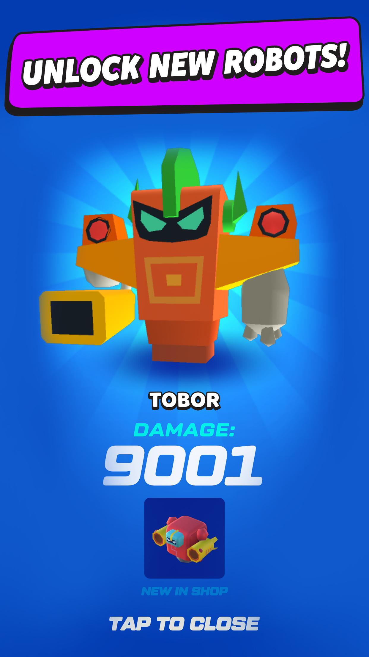 اسکرین شات 6 بازی Merge Tower Bots
