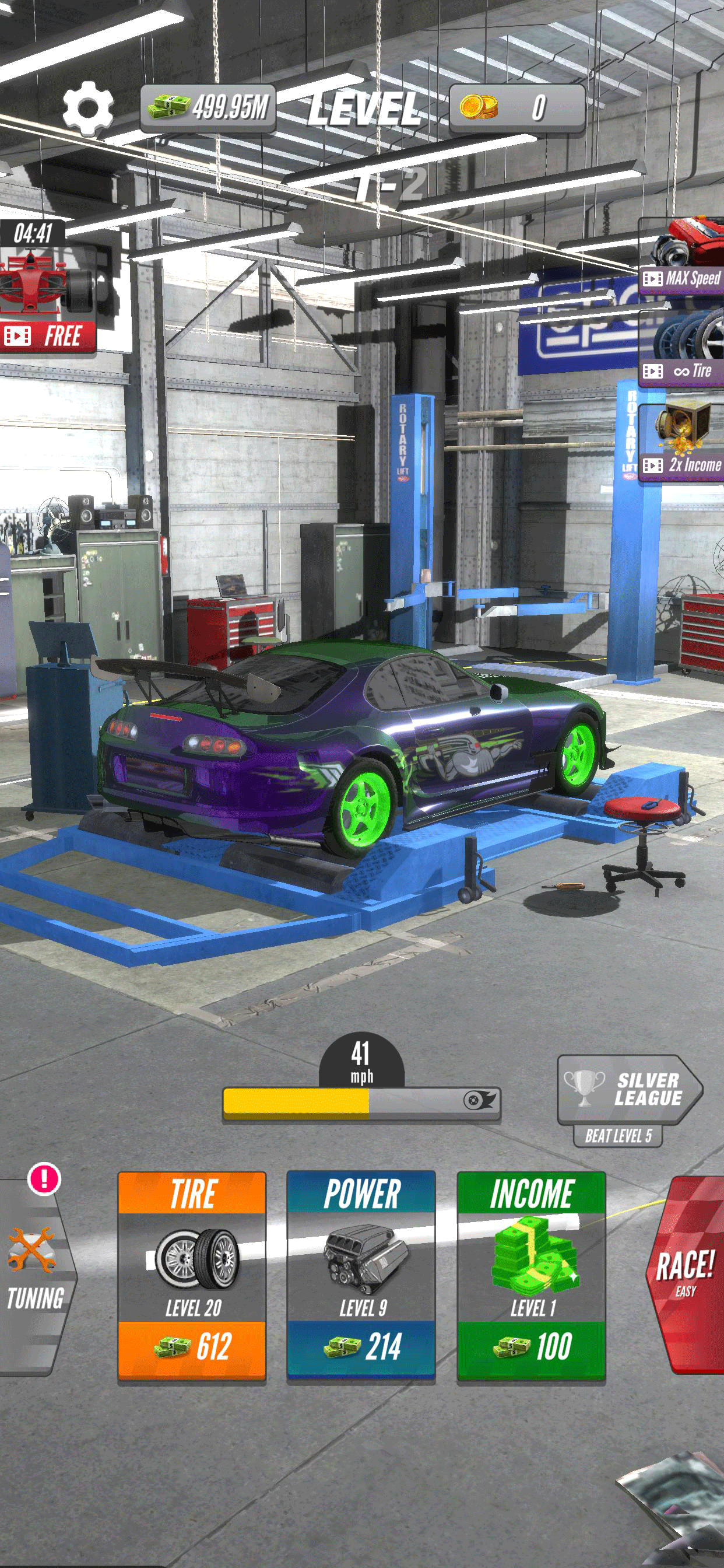 اسکرین شات 2 بازی Dyno 2 Race - Car Tuning