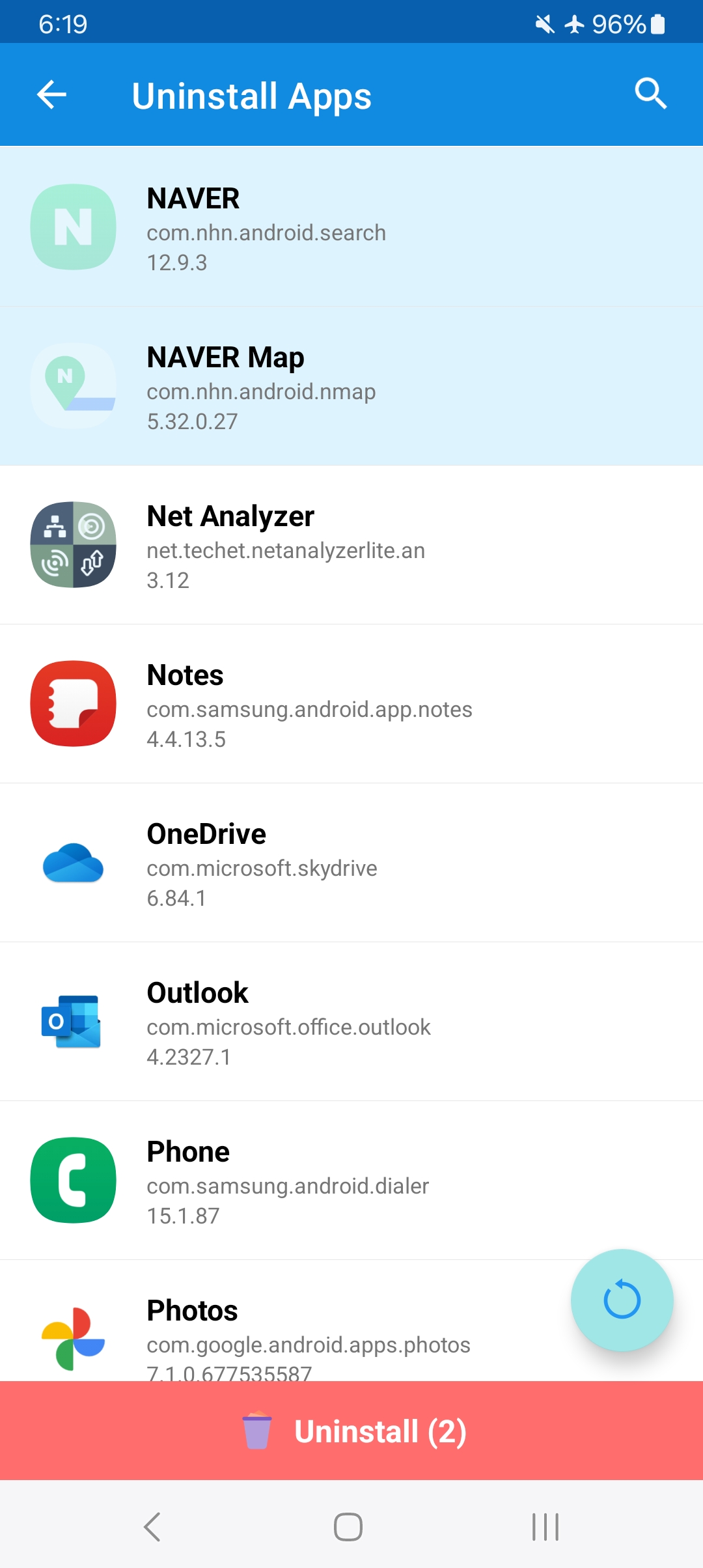 اسکرین شات 2 برنامه My Apps - App Manager