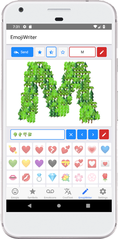 اسکرین شات 2 برنامه i2Symbol Emoji