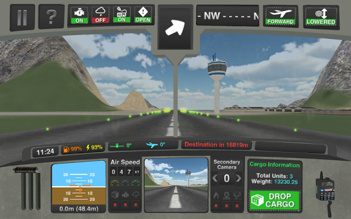 اسکرین شات 4 بازی Airplane Flight Pilot 3D
