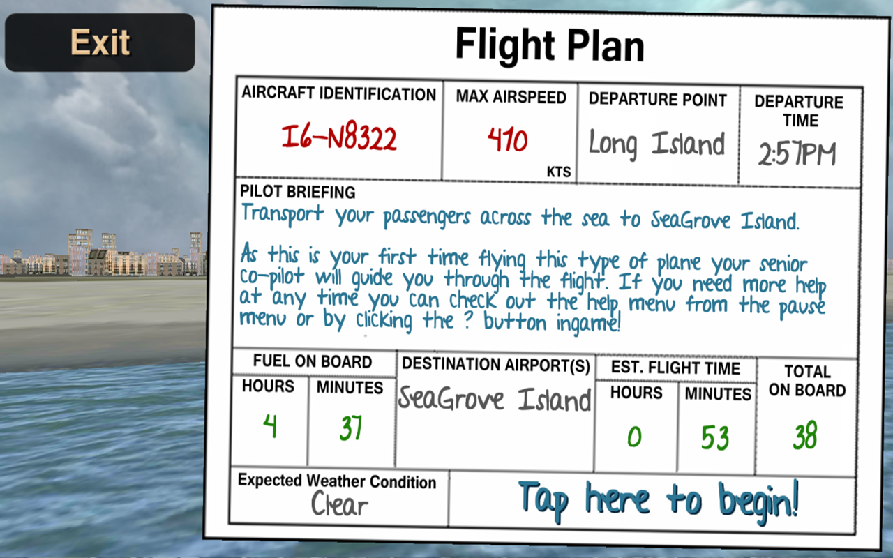 اسکرین شات 5 بازی Airplane Pilot Sim