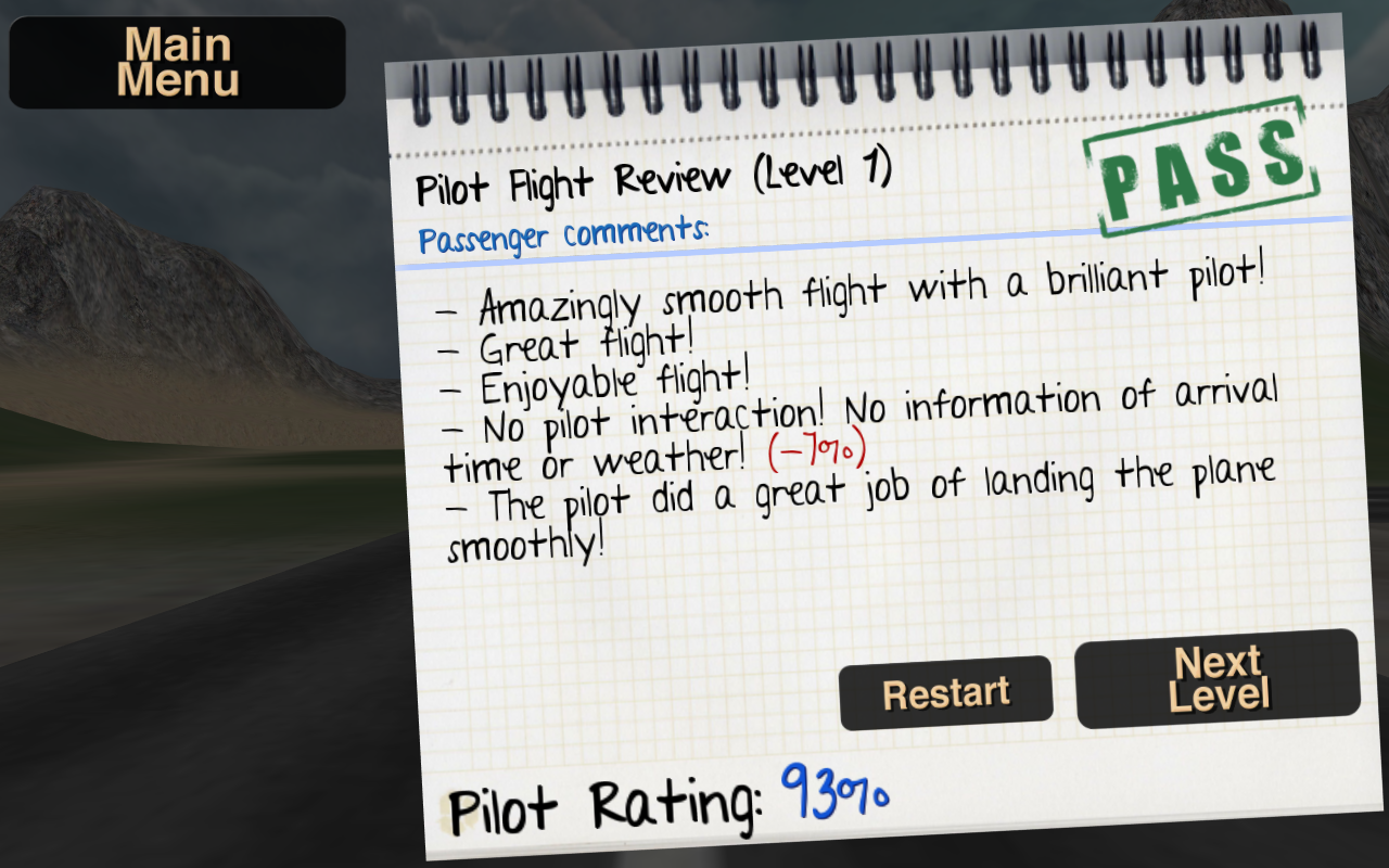 اسکرین شات 6 بازی Airplane Pilot Sim