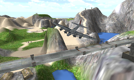 اسکرین شات 4 بازی FLIGHT SIMULATOR: War Plane 3D