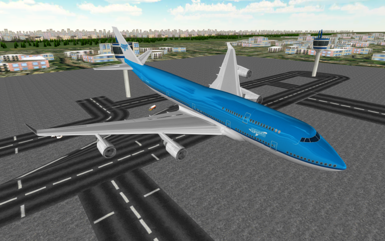 اسکرین شات 2 بازی Flight Simulator: Fly Plane 3D