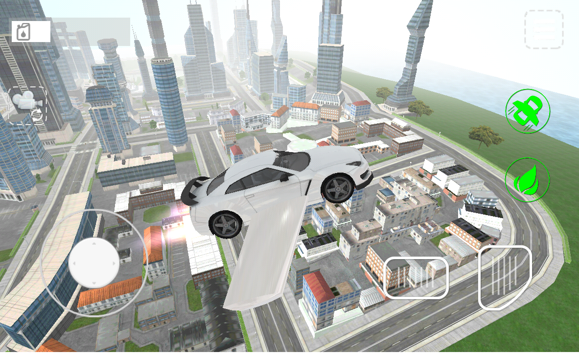 اسکرین شات 5 بازی Flying Car Sim