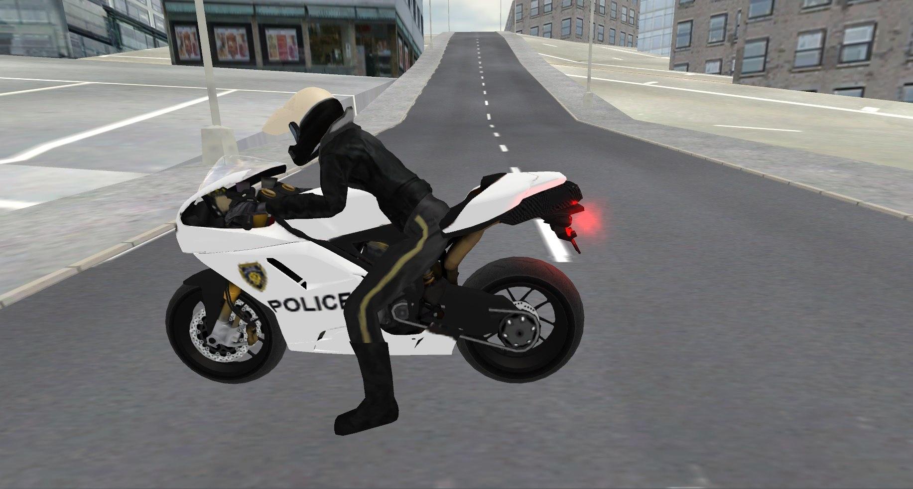 اسکرین شات 3 بازی Police Motorbike Simulator 3D