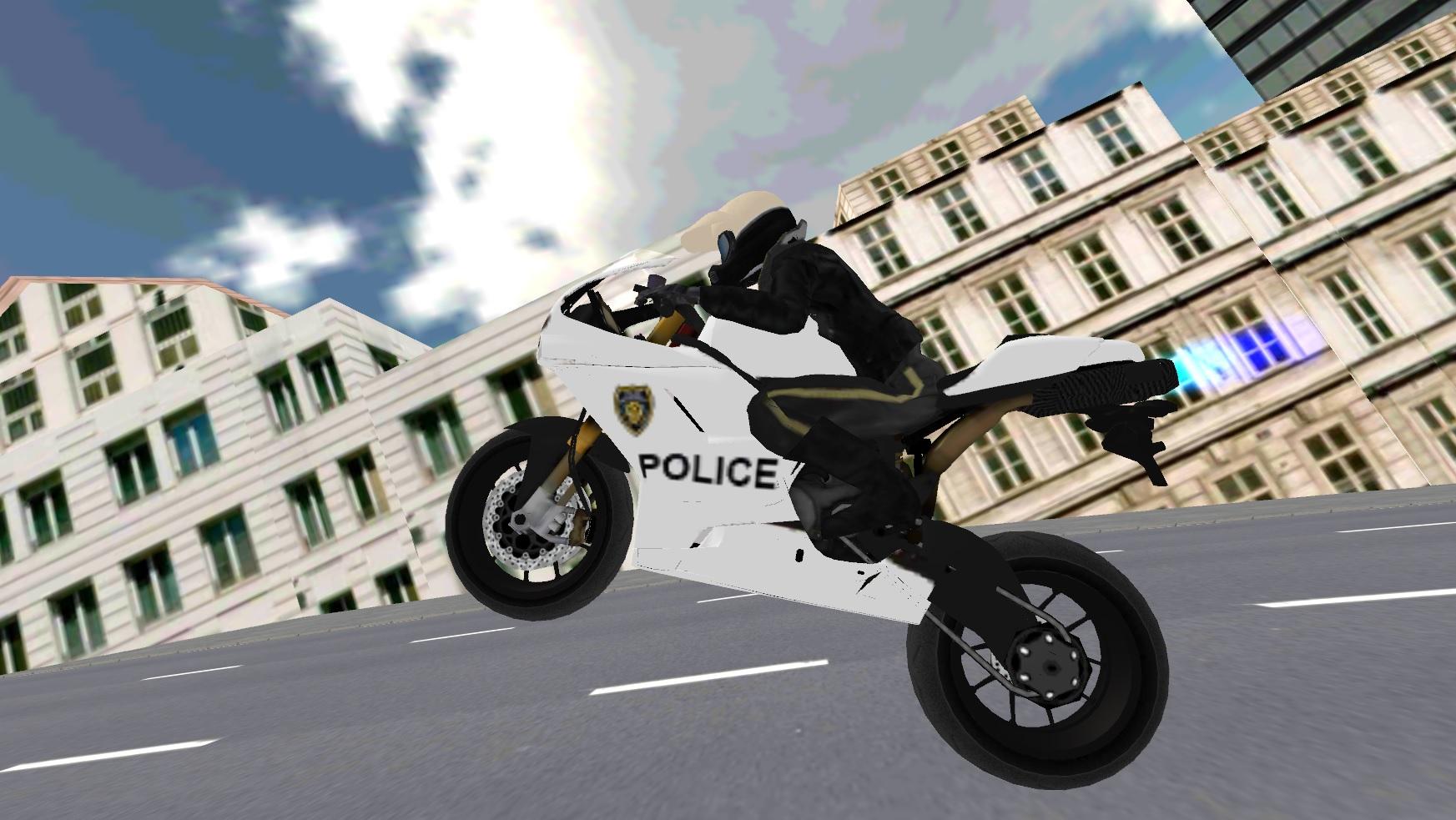 اسکرین شات 1 بازی Police Motorbike Simulator 3D