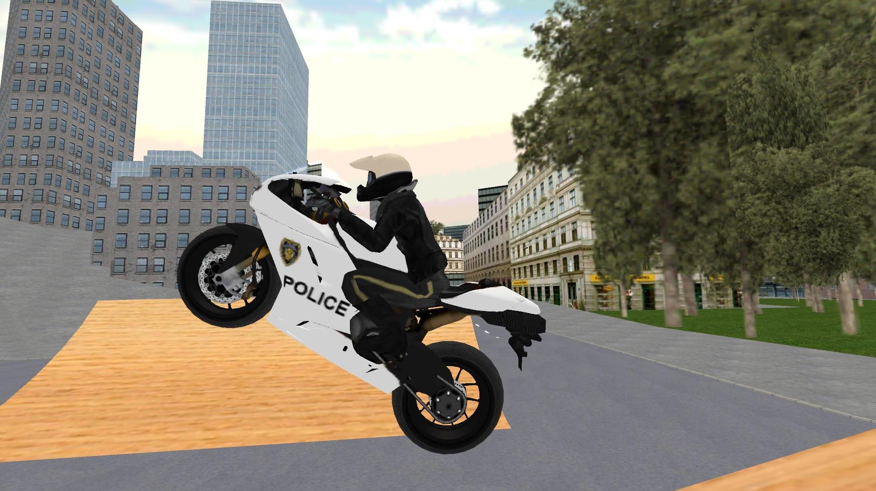 اسکرین شات 2 بازی Police Motorbike Simulator 3D