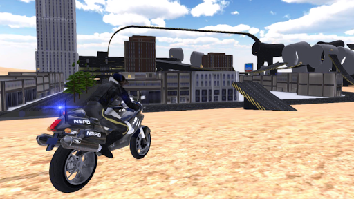 اسکرین شات 7 بازی Police Bike Traffic Rider