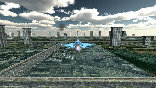 اسکرین شات 5 بازی Jet Plane Fighter City 3D