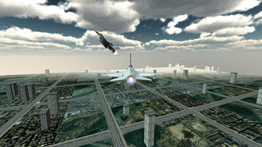اسکرین شات 6 بازی Jet Plane Fighter City 3D