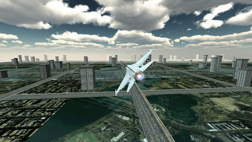 اسکرین شات 8 بازی Jet Plane Fighter City 3D
