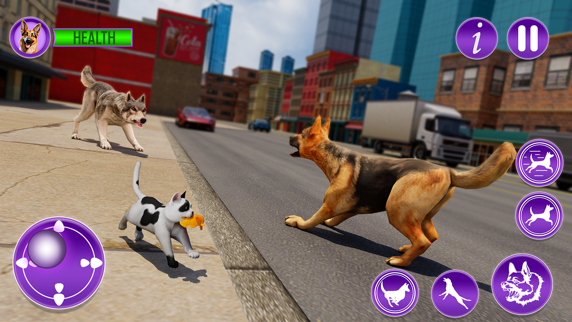 اسکرین شات 1 بازی Dog Simulator Pet Dog Games