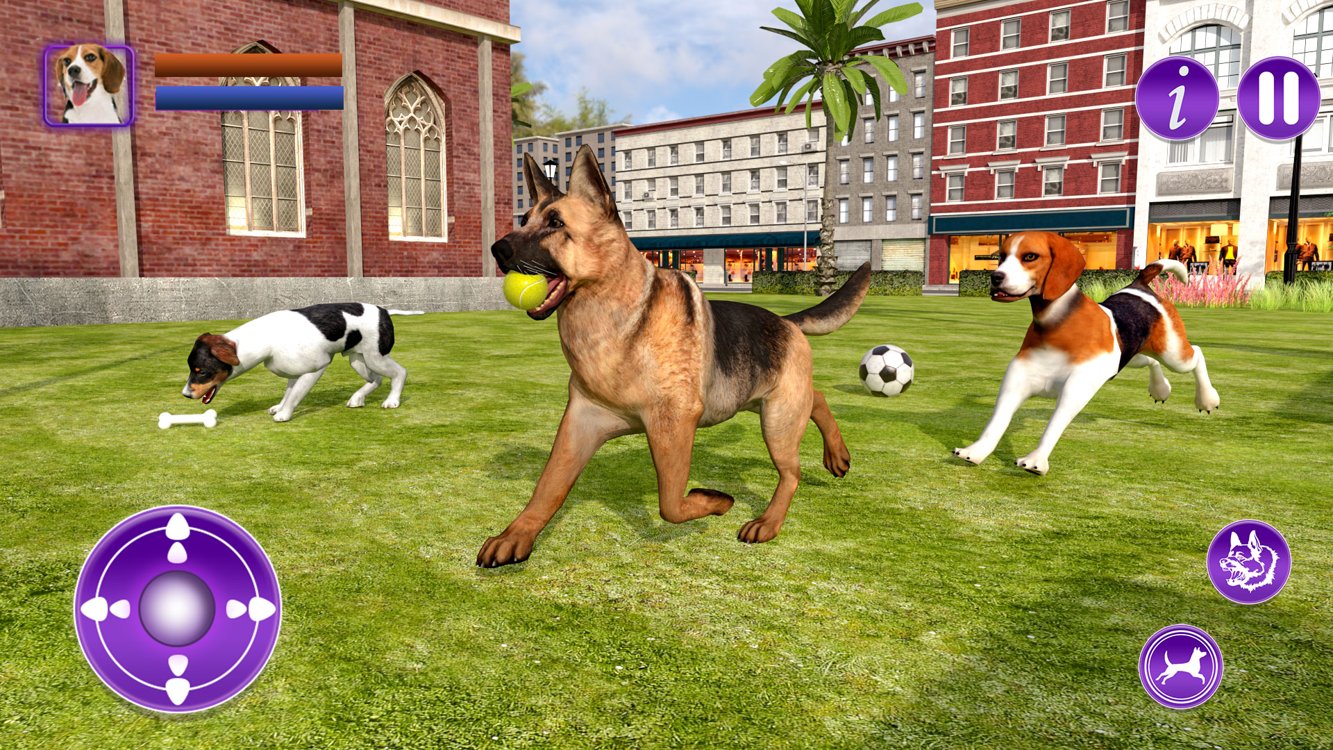 اسکرین شات 2 بازی Dog Simulator Pet Dog Games
