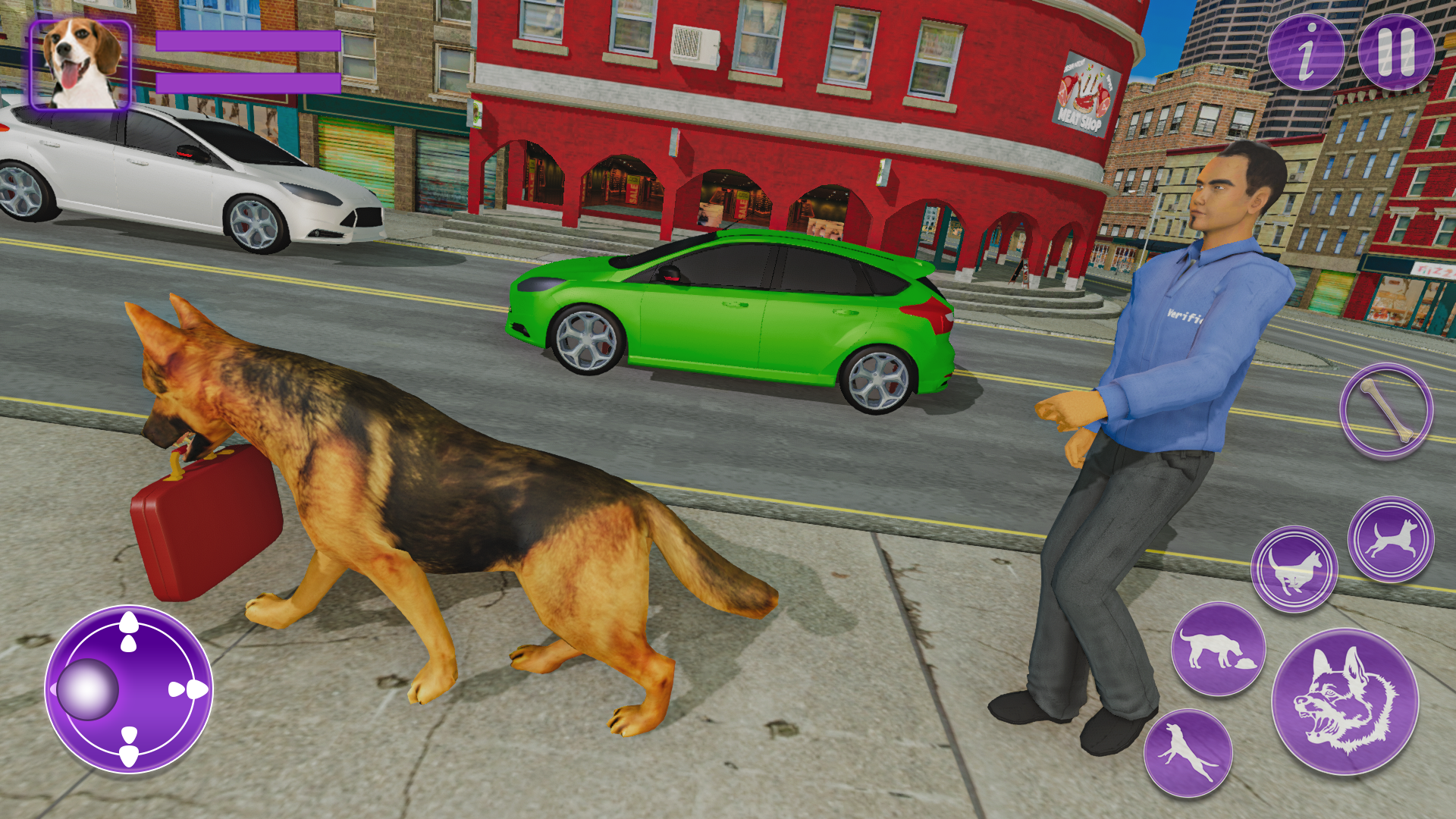 اسکرین شات 1 بازی Dog Simulator Pet Dog Games