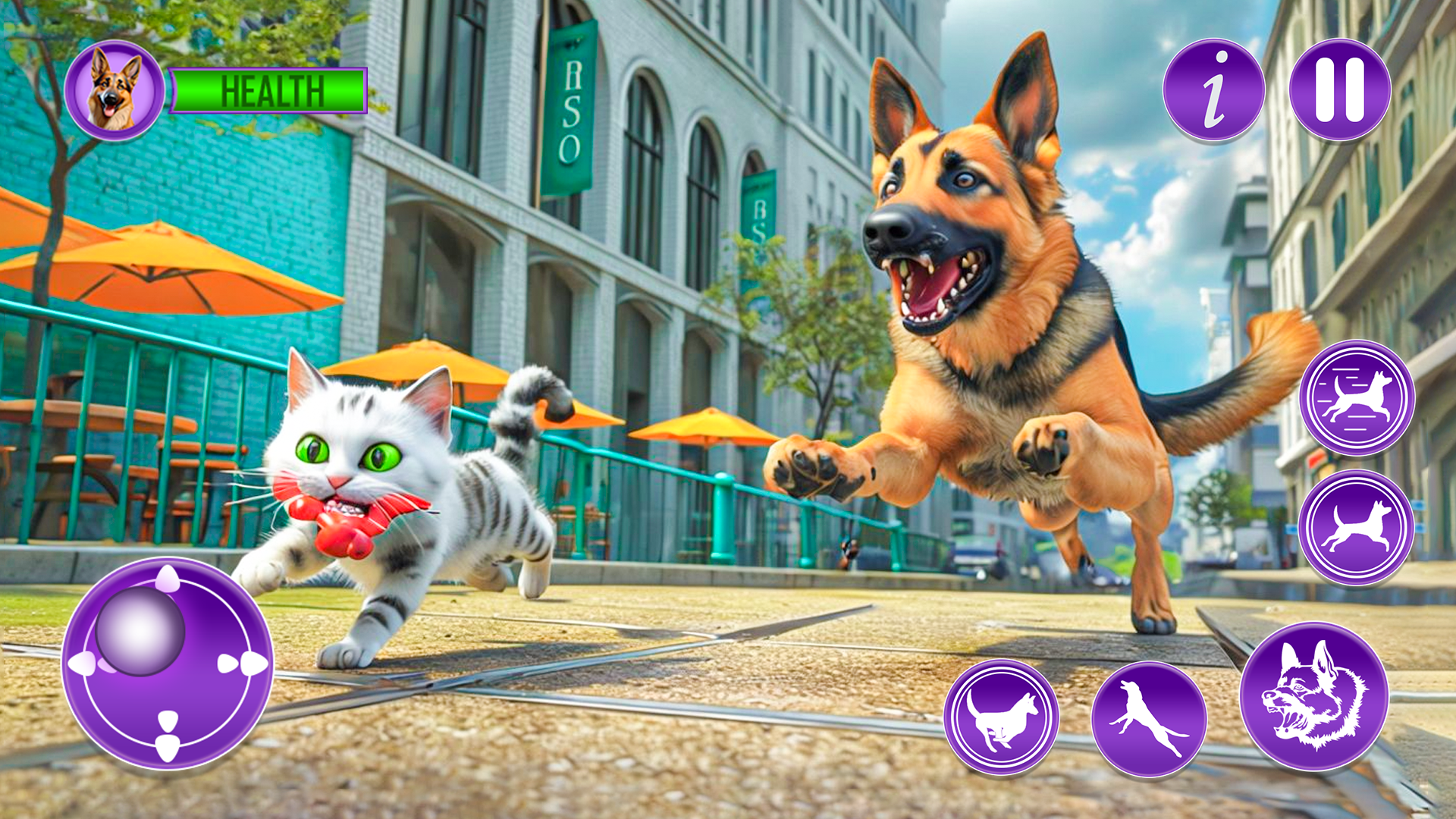 اسکرین شات 1 بازی Dog Simulator Pet Dog Games