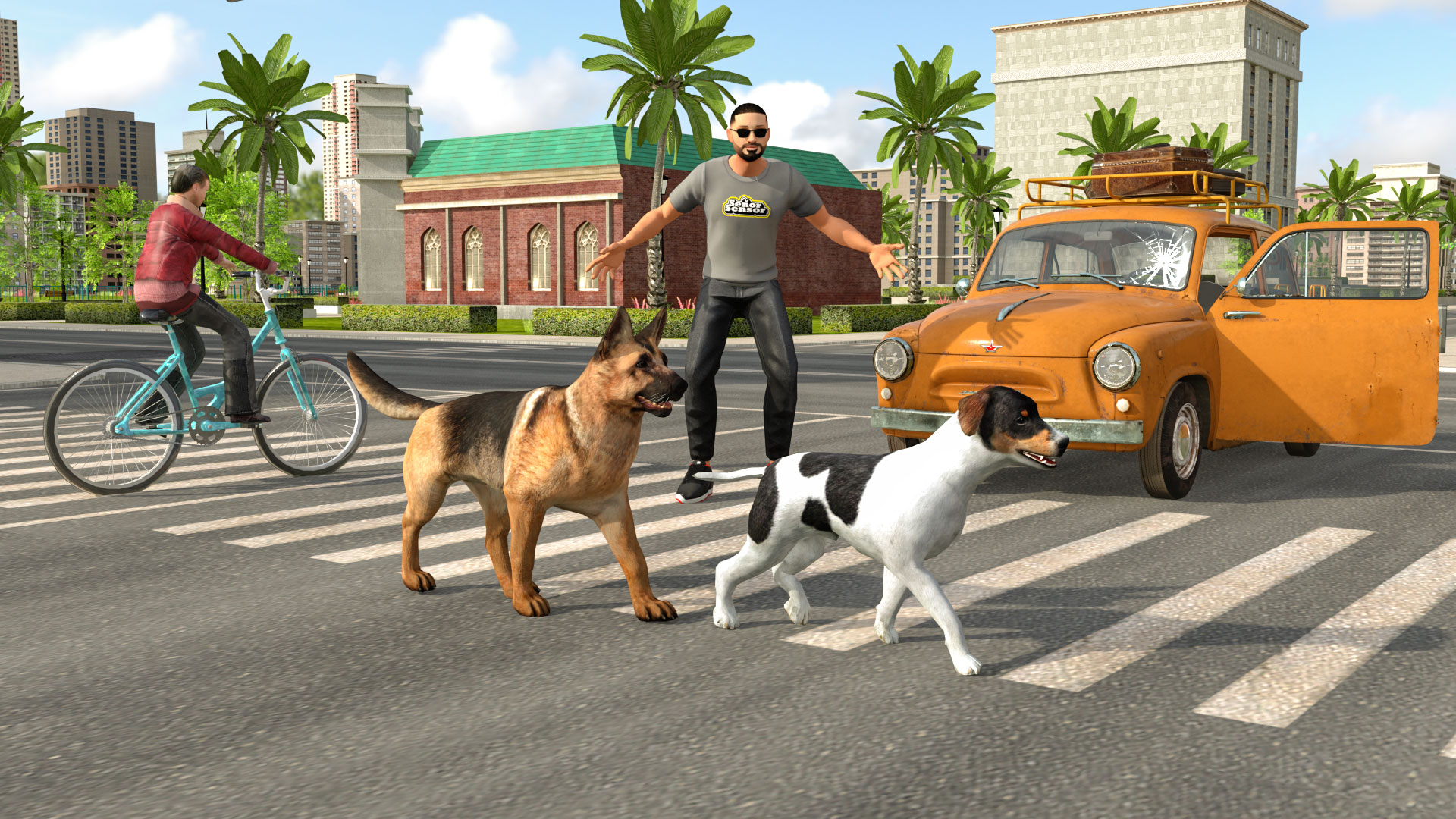 اسکرین شات 4 بازی Dog Simulator Pet Dog Games