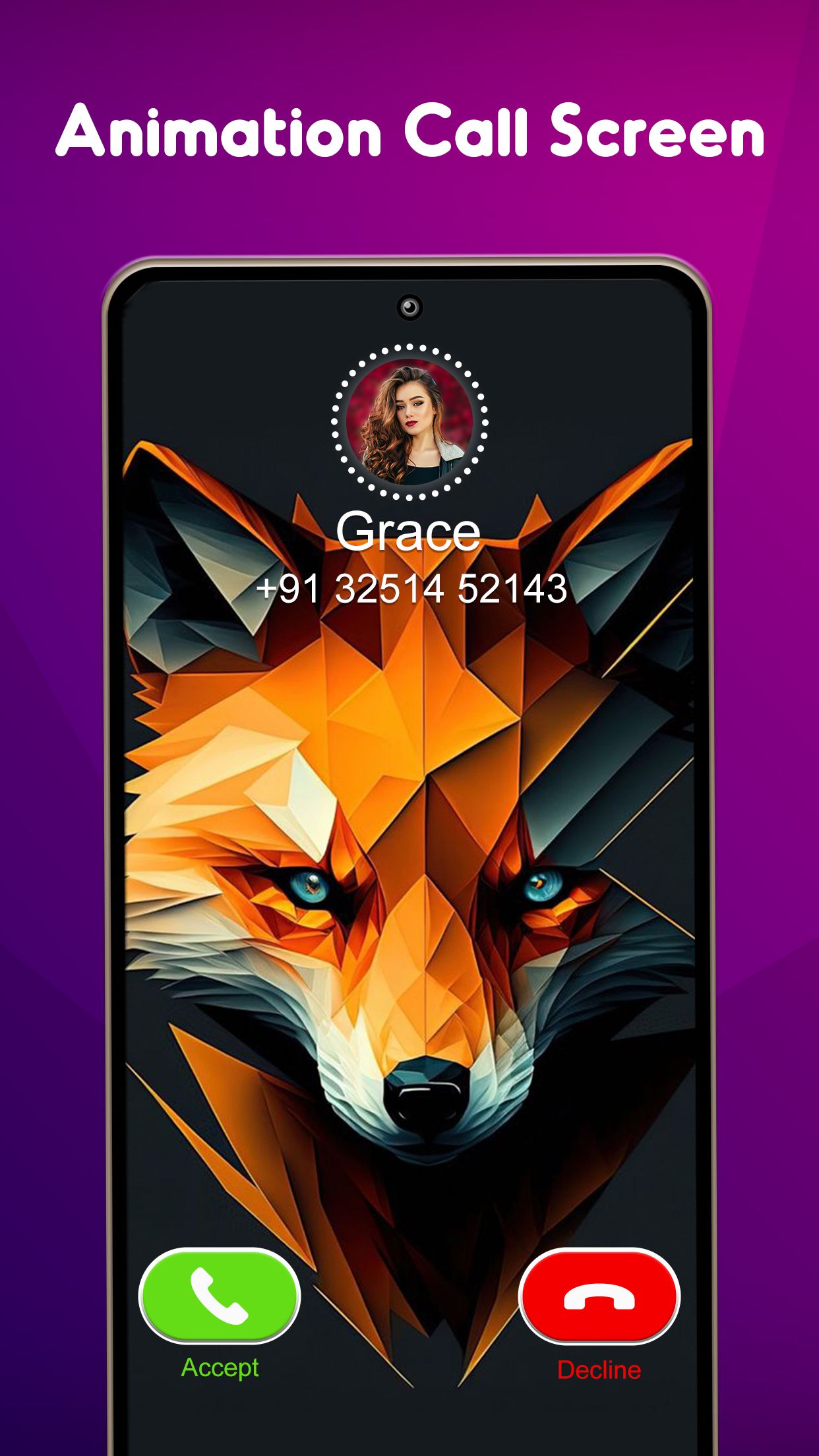 اسکرین شات 8 برنامه Call Screen: Color Call Themes