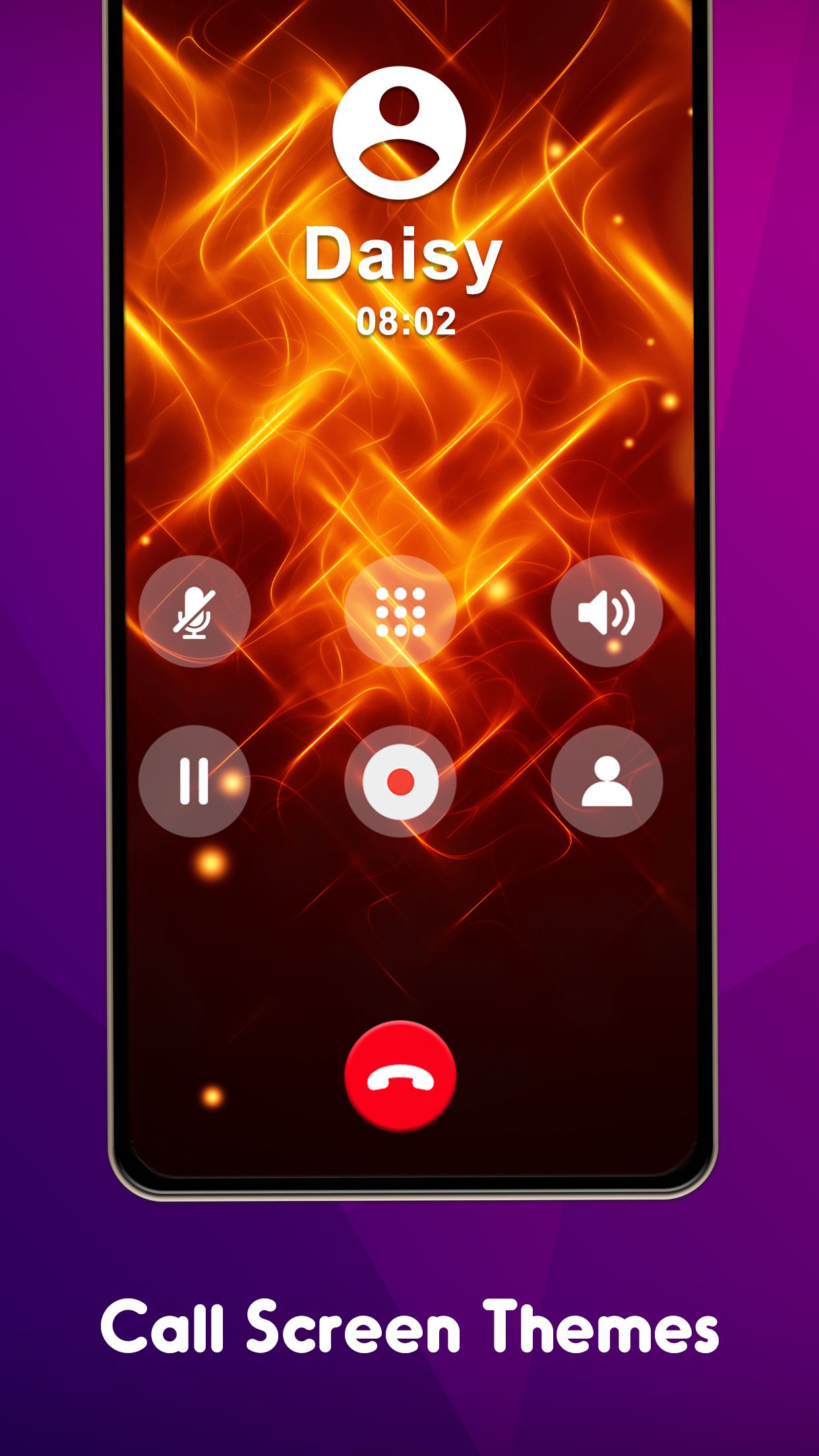 اسکرین شات 3 برنامه Call Screen: Color Call Themes