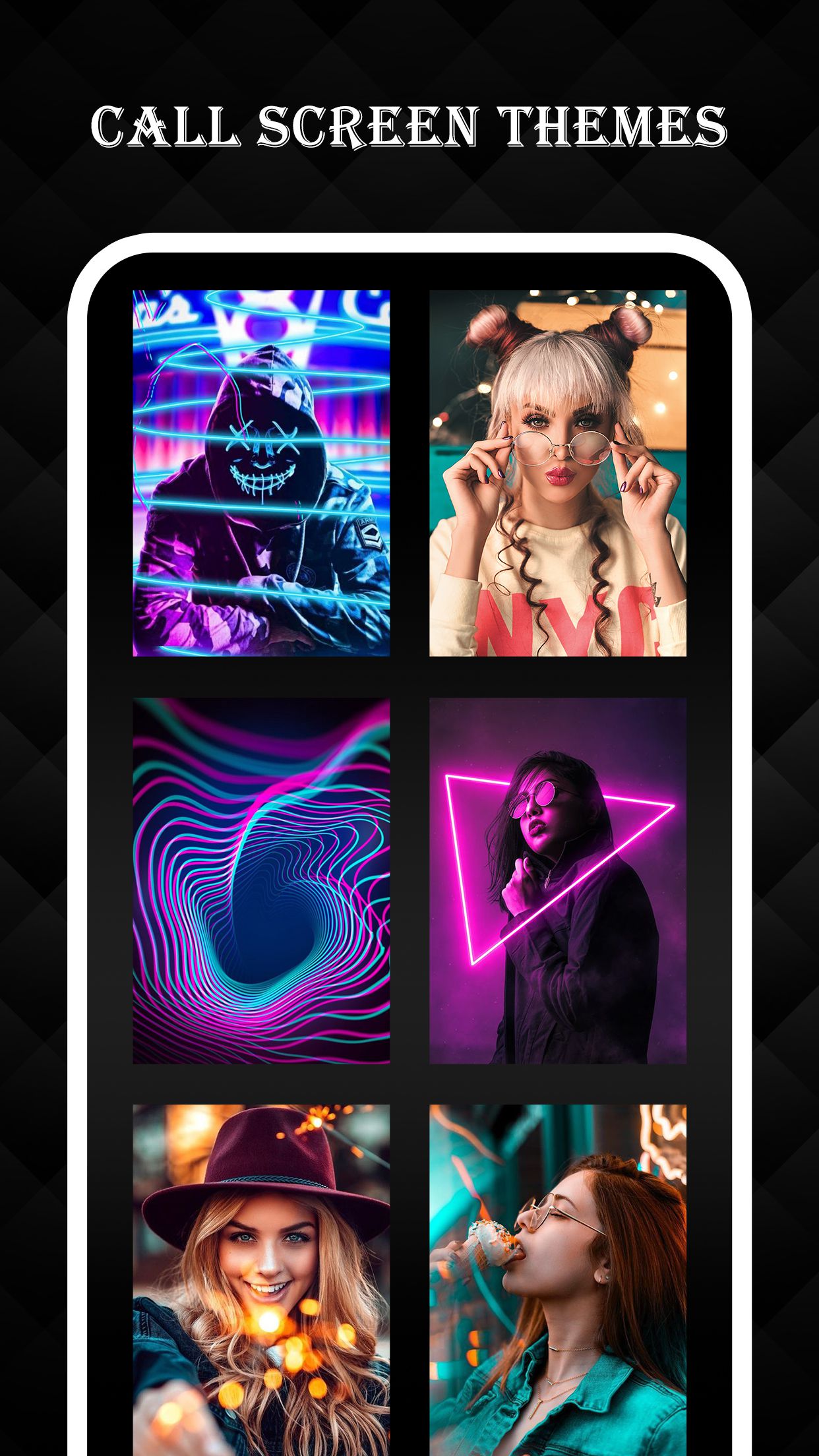 اسکرین شات 6 برنامه Photo Caller Screen - Dialer