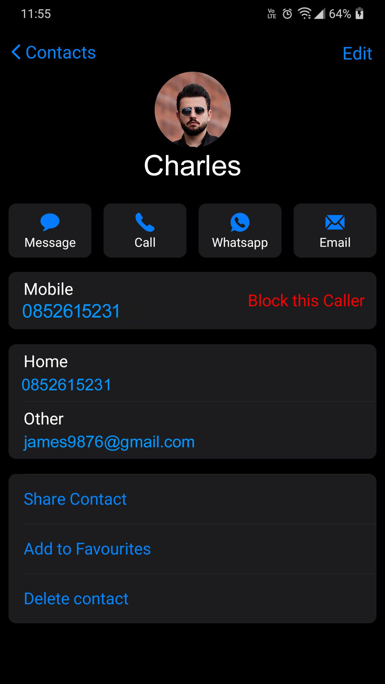 اسکرین شات 3 برنامه Photo Caller Screen - Dialer