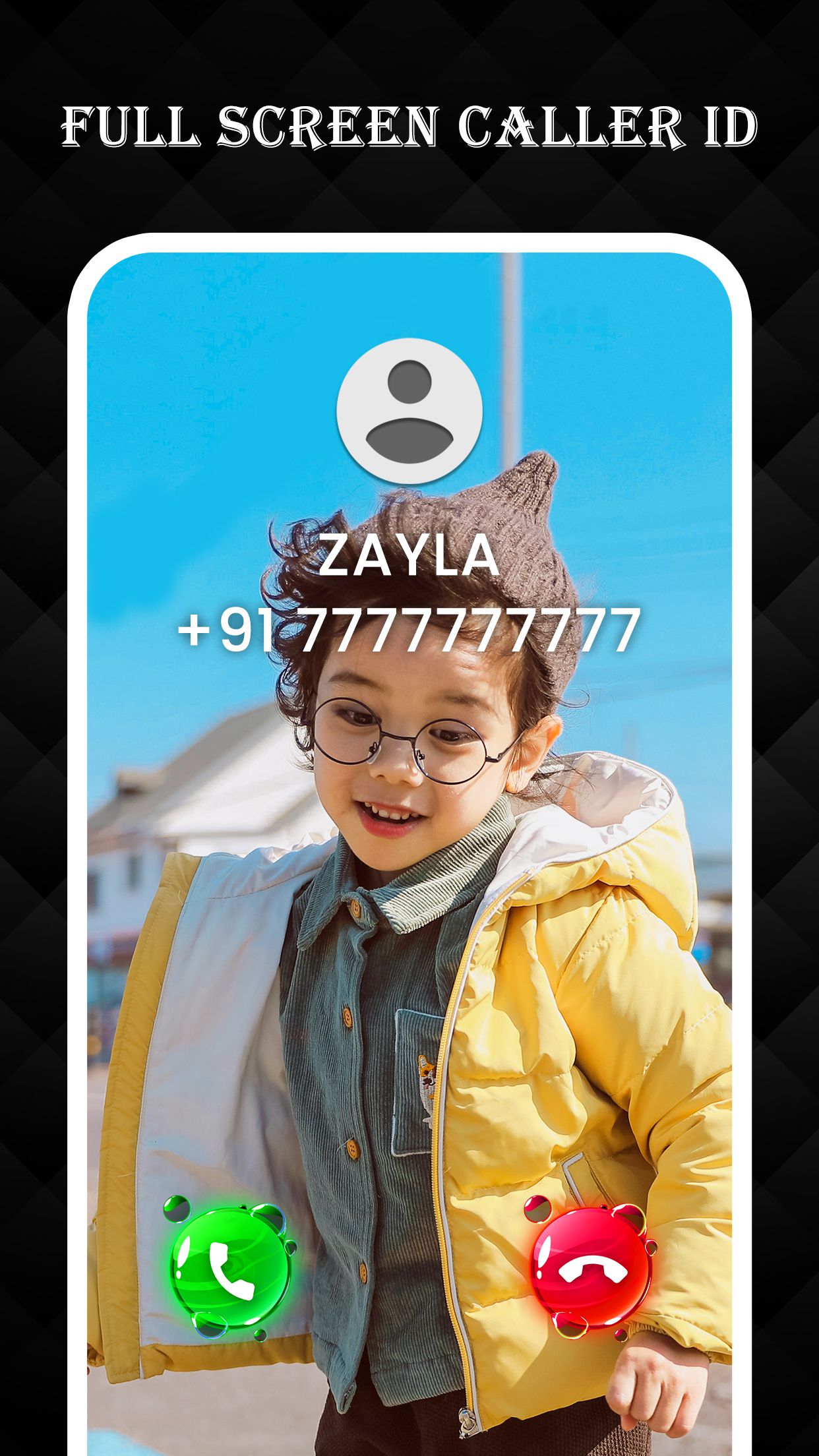 اسکرین شات 8 برنامه Photo Caller Screen - Dialer