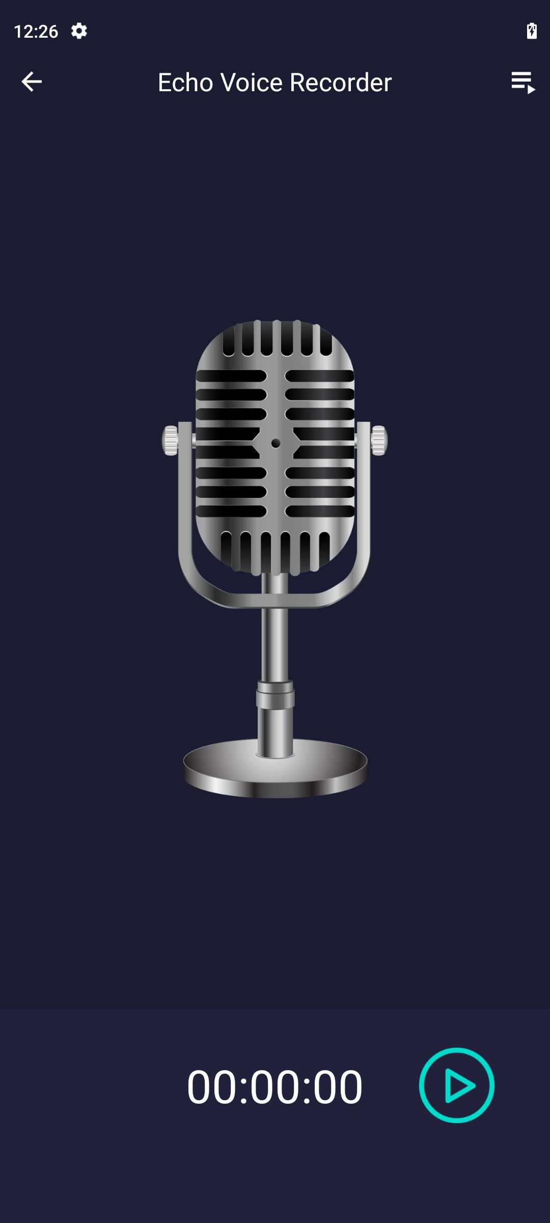 اسکرین شات 1 برنامه Echo Voice Recorder