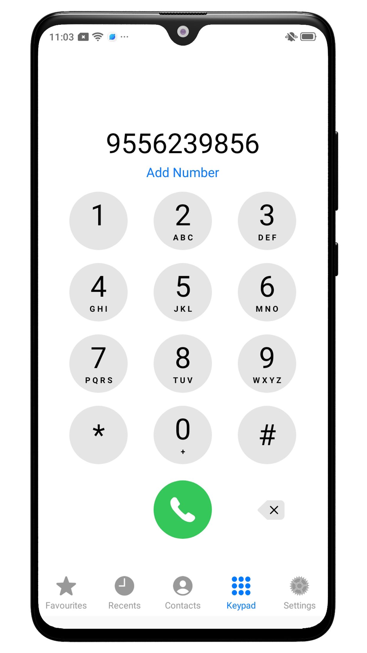 اسکرین شات 3 برنامه iCall Dialer Contacts & Calls