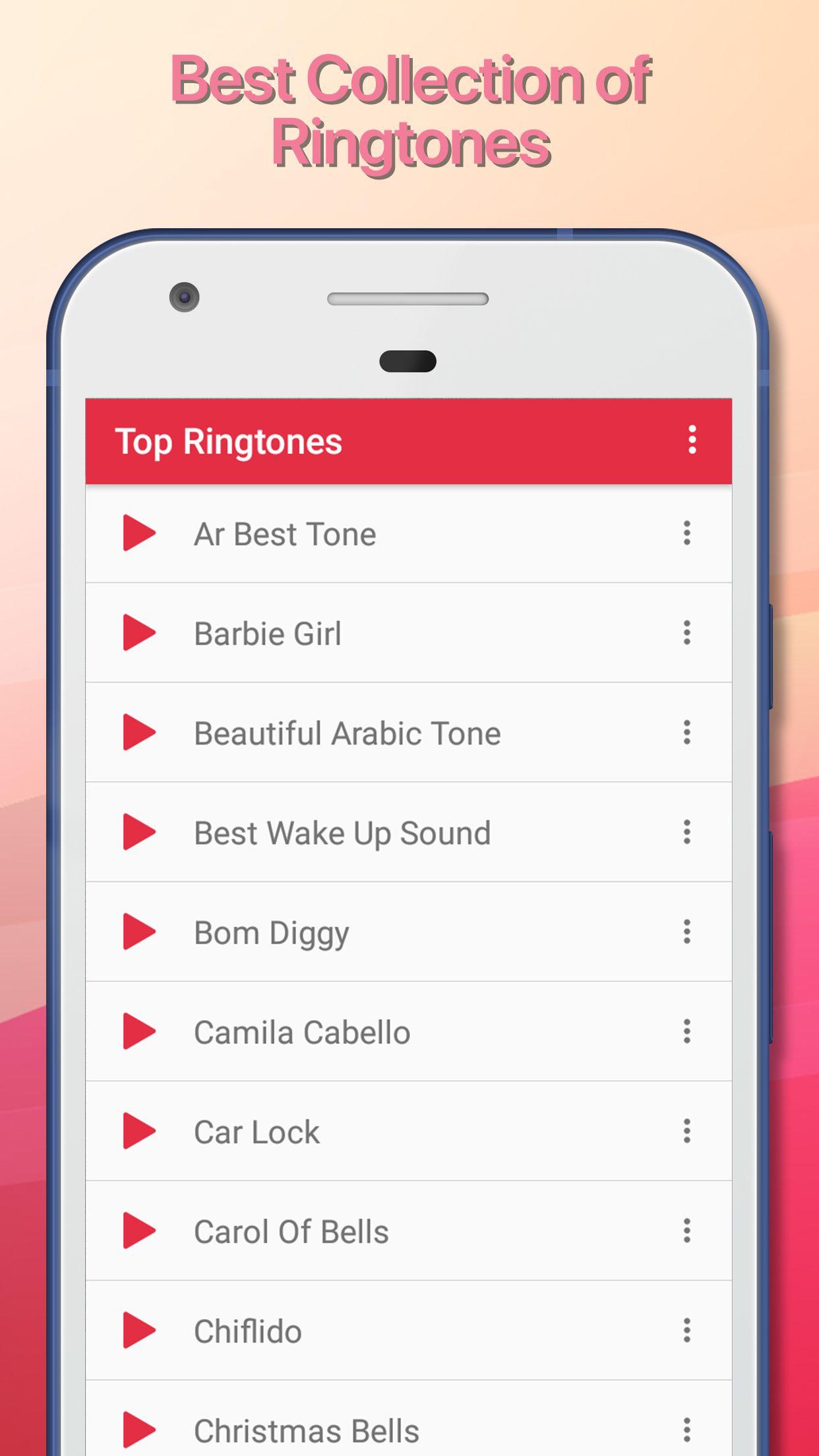 اسکرین شات 3 برنامه Ringtones 100 - Most Popular