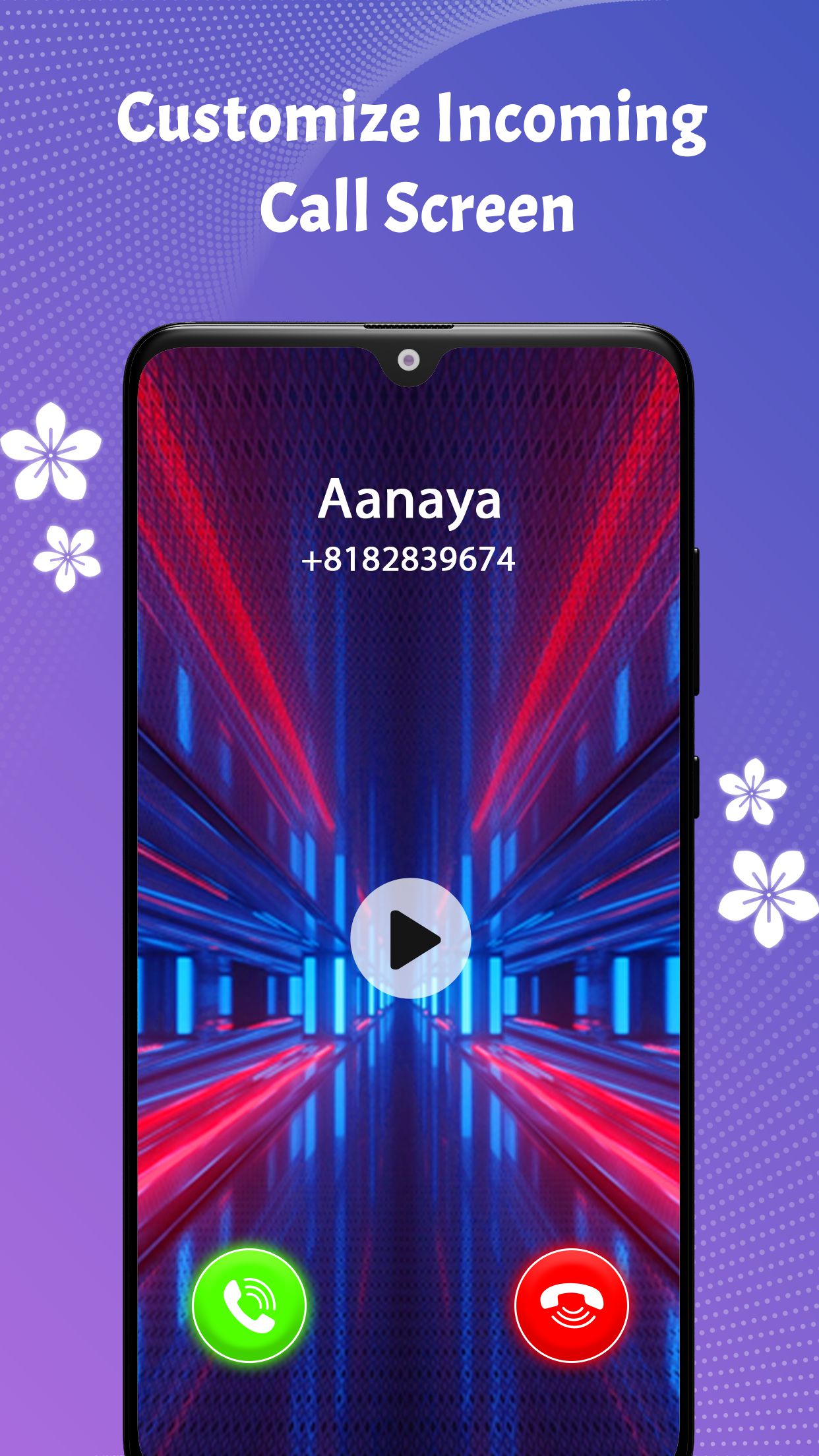 اسکرین شات 7 برنامه Video Ringtone - Phone Dialer