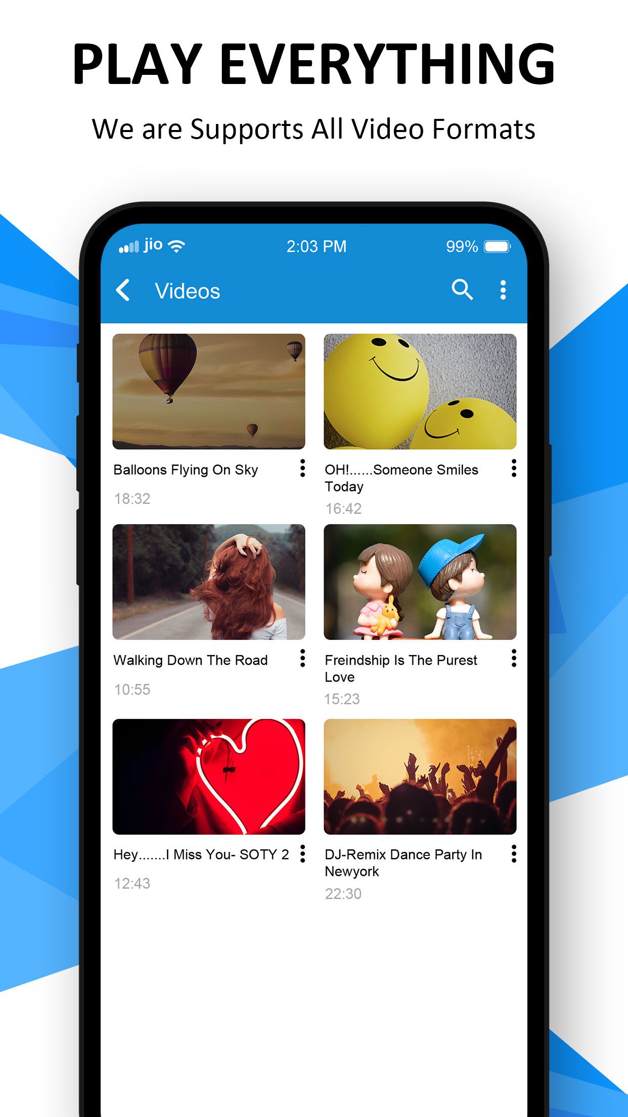 اسکرین شات 3 برنامه Full HD Video Player - 4K