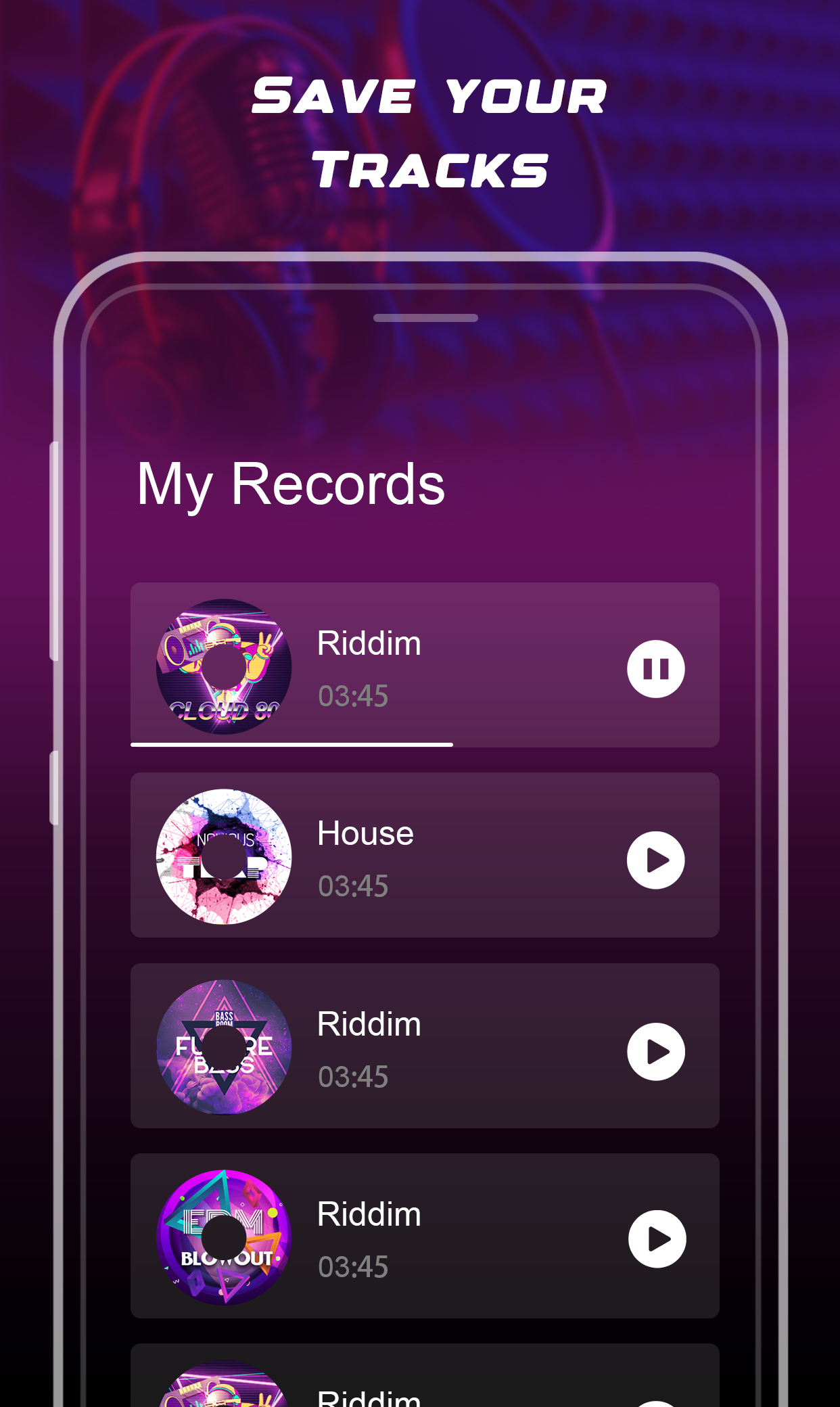 اسکرین شات 5 برنامه Looppad - Groove & Music Maker