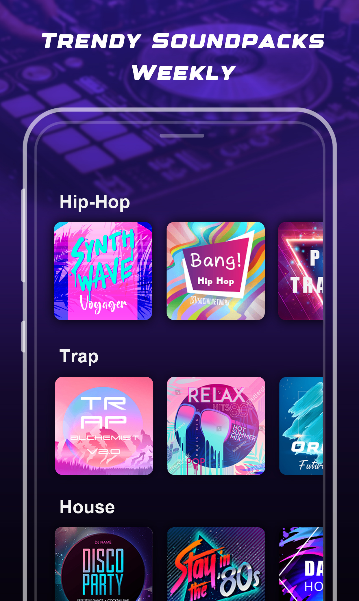 اسکرین شات 2 برنامه Looppad - Groove & Music Maker
