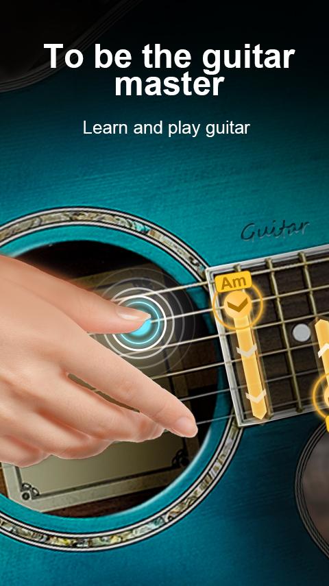 اسکرین شات 1 بازی Real Guitar - Tabs and chords!